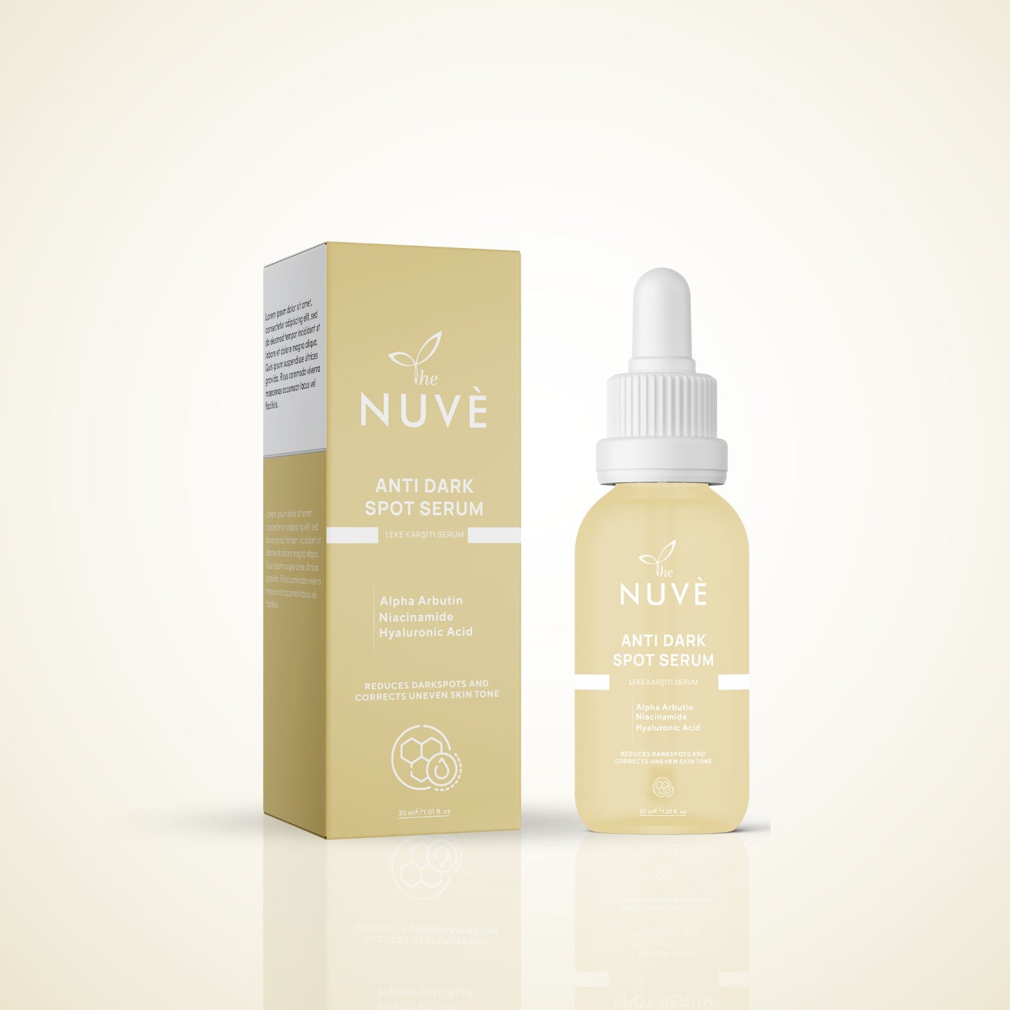 The Nuve dark spot corrector Serum: Pürüzsüz ve Aydınlık Cilt - The Nuve