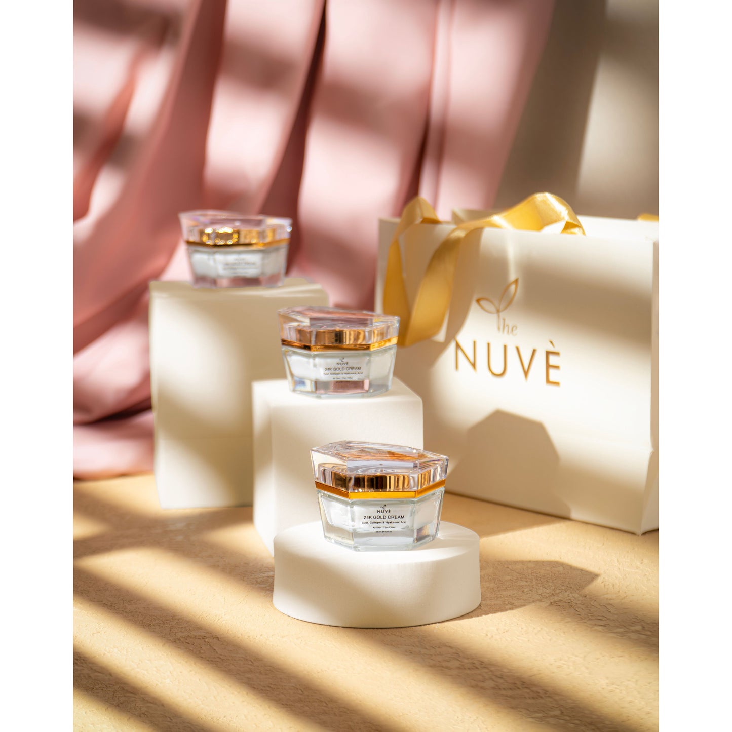 The Nuve 24K Altın Kolajen Hyaluronik Asit Kremi - The Nuve