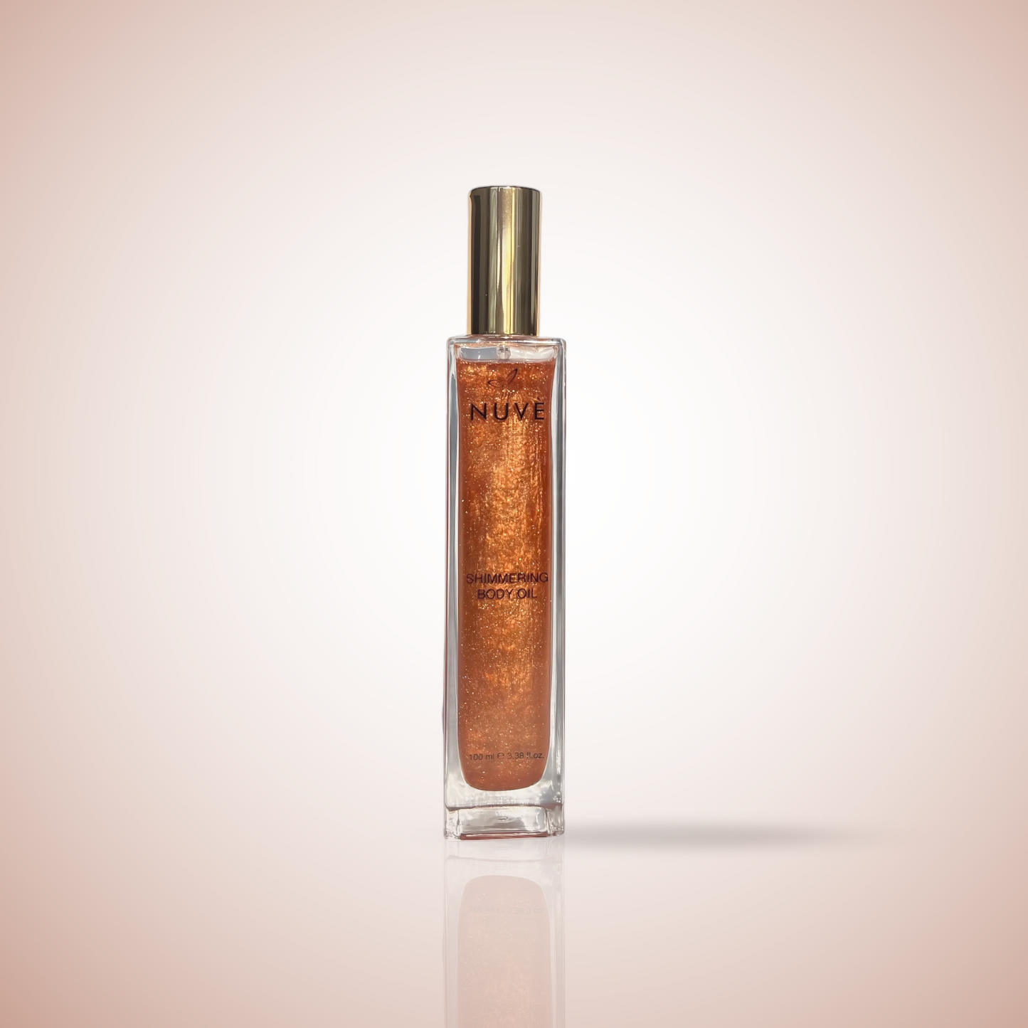 The Nuve Çok Amaçlı Bronz Renkli Işıltılı Yağ - The Nuve