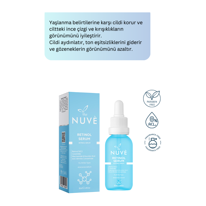 The Nuvè Retinol Serumu: Gençliğin Anahtarı - The Nuve