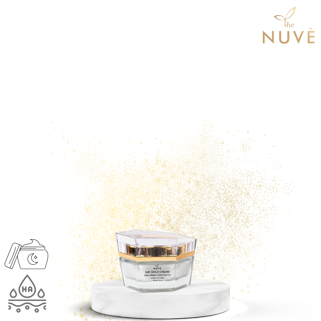 The Nuve 24K Altın Kolajen Hyaluronik Asit Kremi - The Nuve