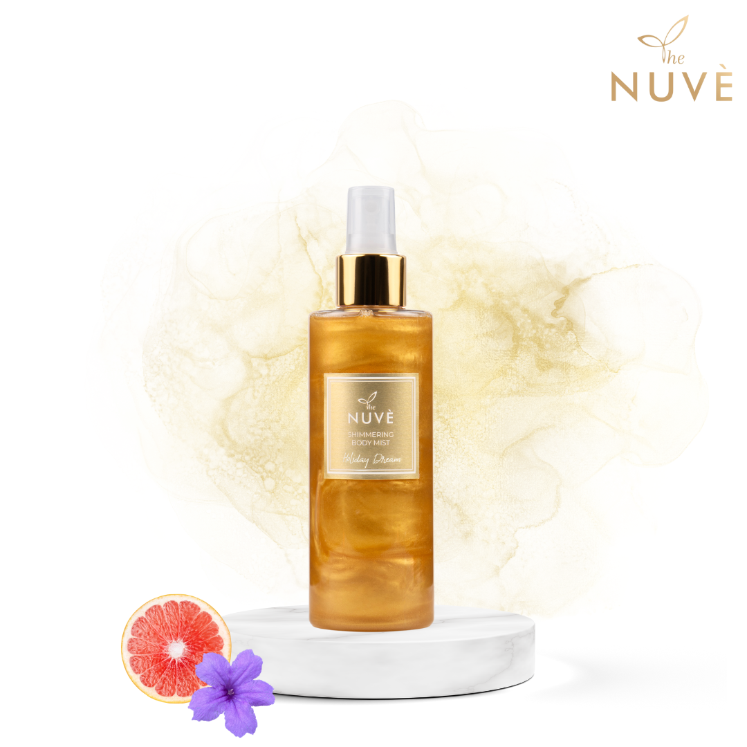 The Nuve Shimmering Body Mist - Holiday Dream, 24 Saat Kalıcı Ferahlatıcı Vücut Spreyi - The Nuve