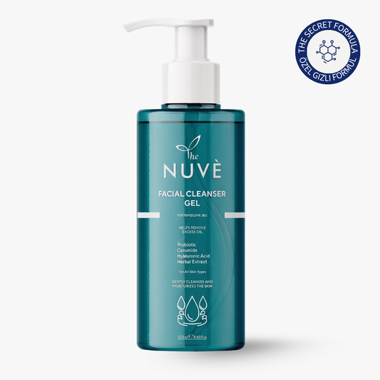 THE NUVE Yüz Temizleme Jeli - Probiotic, Hyaluronik Asit ve Bitkisel Ekstraktlı