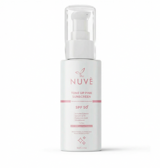 The Nuve Pink TON UP 50 SPF Sunscreen