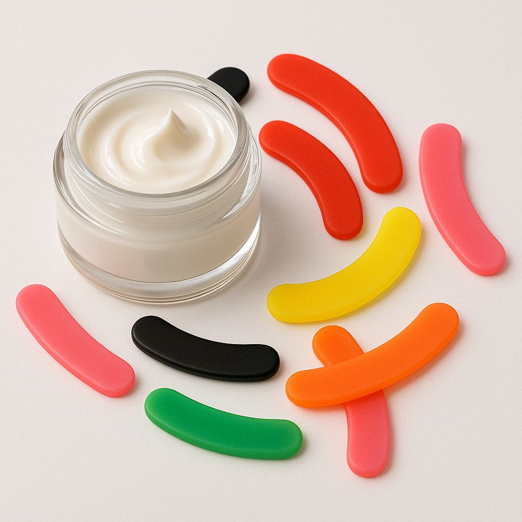 Hygienic Touch with Colorful Spatula